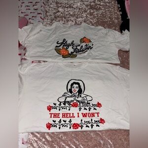 2 pack western graphic tees